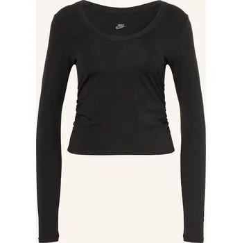 Dámské tričko Nike Dlouhé Rukávy Sportswear Chill Knit, černá