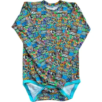 Body Needo Bavlněné bodytriko (komiks) Velikost: 158