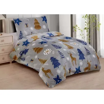 Povlečení Povlečení mikrovlákno a mikroflanel Natale 135x200 70x90