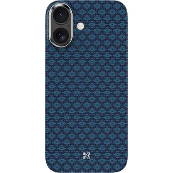 Pouzdro na mobilní telefon Benks magnetické Armor Air Armor Grid kevlarové pouzdro s kovovým rámem 600D (0067) pro iPhone 17 modré