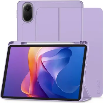 Pouzdro na mobilní telefon Tech-Protect | Tech-Protect SC Pen pouzdro na Xiaomi Redmi Pad 2 11'', fialové (TEC335480)