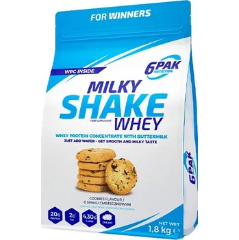 Protein 6PAK Nutrition Milky Shake Whey - 1800 g