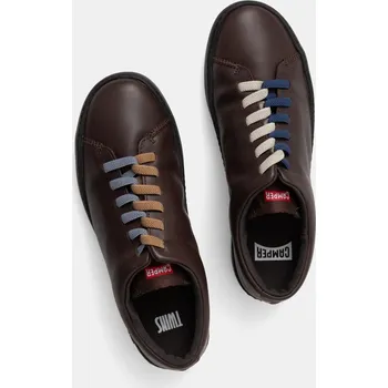Pánské tenisky Kožené tenisky Camper TWS hnědá barva, K100855-007 K100855.007 88X, EUR 42