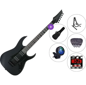 Elektrická kytara Ibanez GRGR330EX-BKF SET 3 Black Flat Elektrická kytara