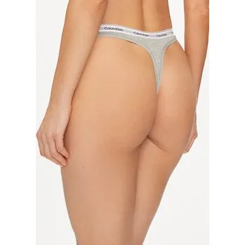 Kalhotky Calvin Klein Underwear Kalhotky string 000QD5043E Šedá L