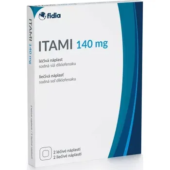 Lék na bolest, zánět a horečku Itami 140mg 2 léčivé náplasti