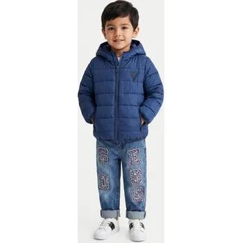 Dámská větrovka Guess Vatovaná bunda H4BT03 WCFM0 Modrá Regular Fit 2Y