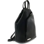 Černý kožený batůžek/kabelka Hazelien