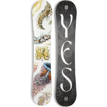 Snowboard YES snowboard - Womens Hell White (MULTI) velikost: 149