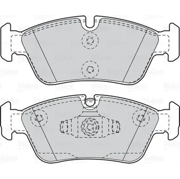 Brzdová destička Sada brzdových destiček, kotoučová brzda VALEO 302050