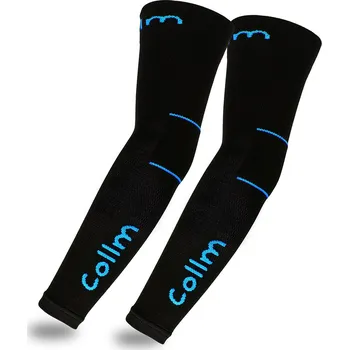 Cyklistické návleky Kompresní návleky na ruce COLLM černo-modré Velikost: -- S / M --