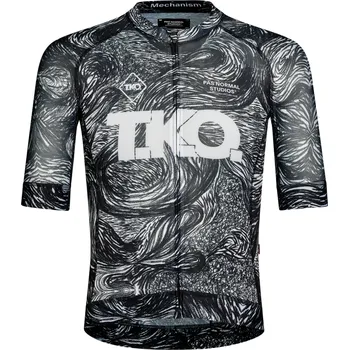 cyklistický dres Pas Normal Studios T.K.O. Mechanism Jersey - T.K.O. Iron Grey XL