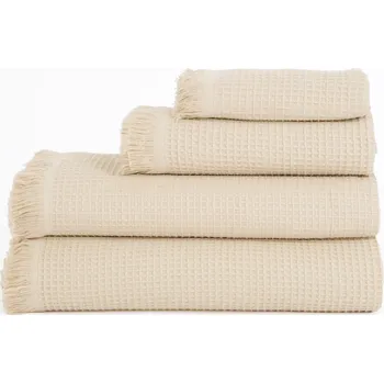 Ručník Vaflový ručník 30 × 50 cm ‒ Florencia béžová