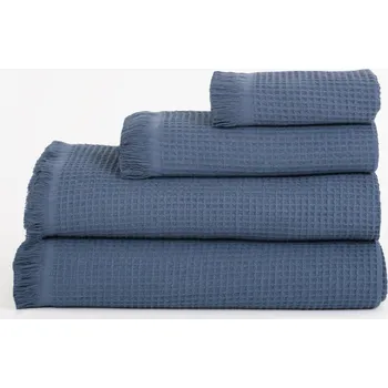 Ručník Vaflový ručník 30 × 50 cm ‒ Florencia námořnická modrá