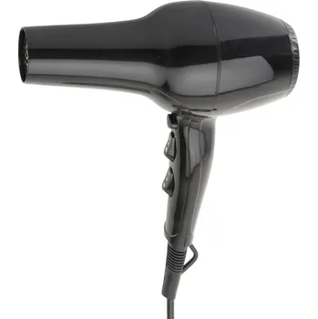 Fén Fén, 1800W, s ionizací, bez držáku, s rovnou šňůrou, černá
