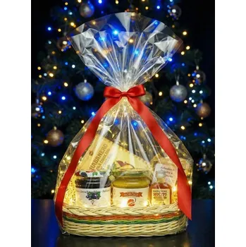Dárkový potravinový koš Dárkový koš pálivý mlsoun
