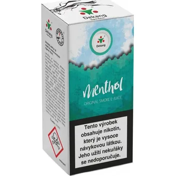 vaporizér Dekang Mentol 10ml 6mg