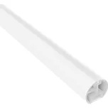 IN-LIGHT Šatní tyč kulatá pro LED pásek včetně těsnění - bílá