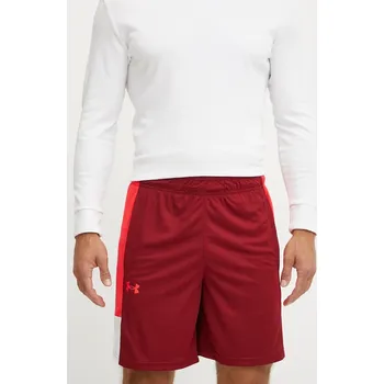Tréninkové šortky Under Armour Zone 7 vínová barva, 1383389 93X, vel. S