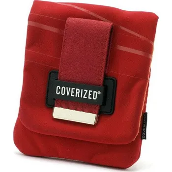 Ochrana fotoaparátu a videokamery Coverized WAVE brašna na GPS / digitální fotoaparát, červená