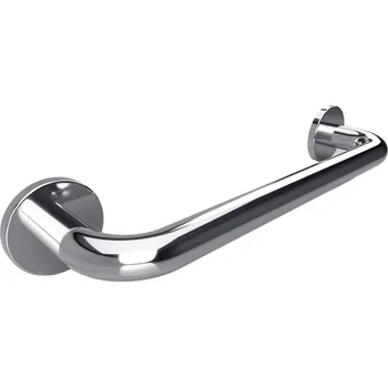 Madlo do koupelny HELP: Madlo, 400 mm, s krytkou, nerez, lesk