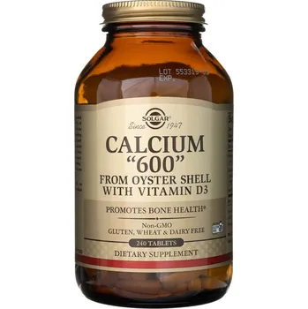 Solgar Vápník "600" ( z ústřic s vitaminem D3 ) - 240 tablet