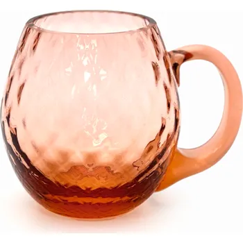 Sklenice Půllitr 0,5l - Káro - měděná | 86575