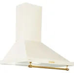 Klarstein Montblanc 60, digestoř, 60 cm, nástěnná, 610 m³/h, LED, lišta, krémová 239211636