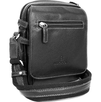 Pánská aktovka Pánská kožená taška na doklady Hexagona 463993 - černá