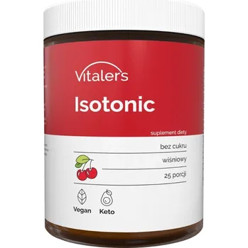 Iontový nápoj Vitaler's Isotonic - 250 g Příchuť: jahoda