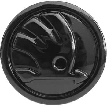 Znak automobilu Znak ŠKODA 100mm černá lesklá