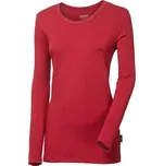 Triko s dlouhým rukávem PROGRESS Bambus dámské višňová Velikost: XL