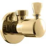 RAV Slezák RV0112Z - Rohový ventil RETRO lesklá zlatá