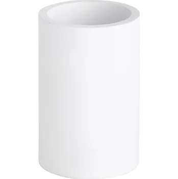 Náhradní nádoba pro WC štětku 145613320, kulatá, bílá