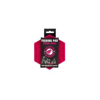 lízací podložka Lízací podložka – HEXA MINI – Růžová