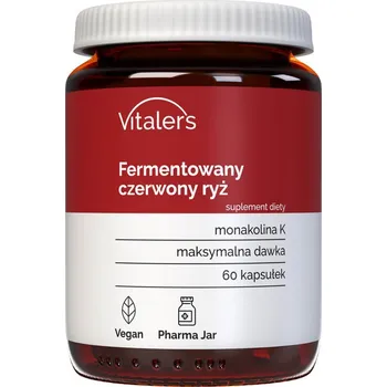 Fitness strava Vitaler's Fermentovaná červená rýže - 60 kapslí