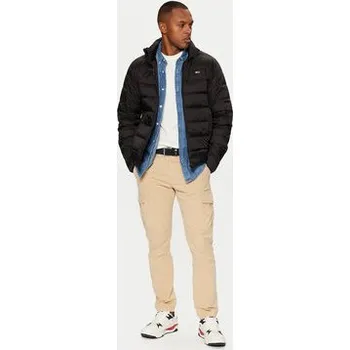 Tommy Jeans Vatovaná bunda DM0DM20658 Černá Regular Fit XXL