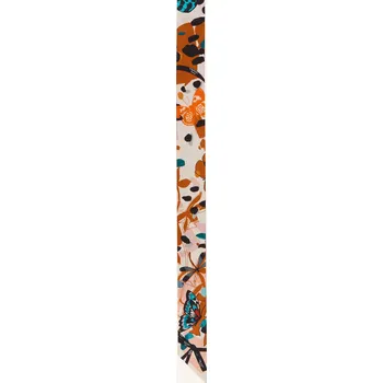 Kabelka Fendi Dámský Hedvábný Šátek, růžová / koňaková / černá, one size