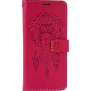 Pouzdro na mobilní telefon Pouzdro Xiaomi Redmi Note 14 Pro 5G knížkové Lapač se sovičkou růžové (kryt neboli obal na Xiaomi Redmi Note 14 Pro 5G )