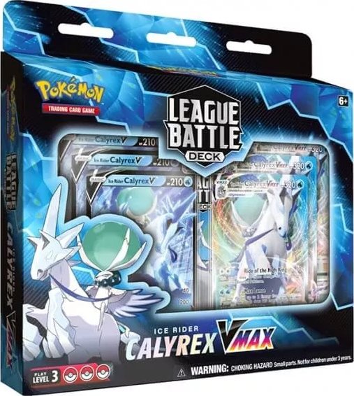 Pokémon Ice Rider Calyrex VMAX League Battle Deck