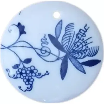 Vánoce Cibulák Vánoční koulička 5 cm originální český porcelán Dubí