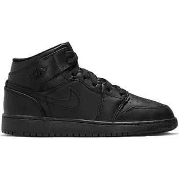 Pánská obuv Jordan 1 Mid Triple Black (GS) 36.5