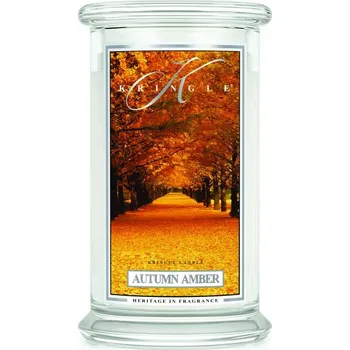 Svíčka Kringle Candle svíčka Autumn Amber, 623 g