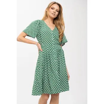 Dámské šaty Dámské šaty Volcano G-Hariet L08331-S23 Volcano šedá | zelená 2158350