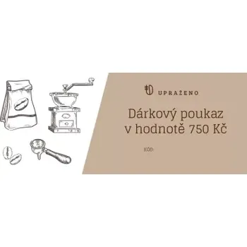 Dárkový potravinový koš Upraženo.cz - Dárkový poukaz Upraženo.cz 400 Kč