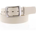 Stylový dámský kožený opasek Olga béžový vel. 90