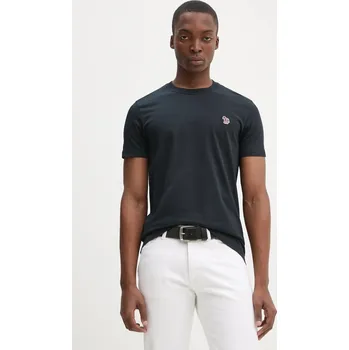 Bavlněné tričko PS Paul Smith M2R.010R.KZEBRA námořnická modř 59A, vel. M