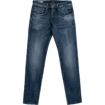 Pánské džíny REPLAY Hyperflex Blue džíny XXL Tmavě modrá