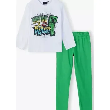 Chlapecké pyžamo PYŽAMO MINECRAFT 8 let 128 cm TRIČKO KALHOTY