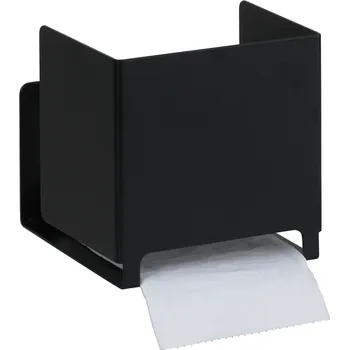 LIVING: Držák toaletního papíru, nerez, černá